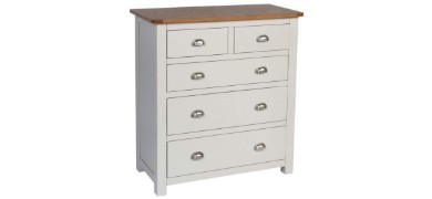 Fontaine five drawer chest